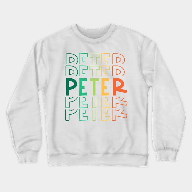 PETER Crewneck Sweatshirt by Motiejus